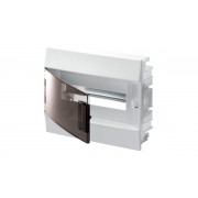 Щиток встраив. ABB MISTRAL41F 12M, прозр. дверь, IP41, +PE+N(12 клемм), 320x250x108мм