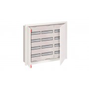 Щиток встраив. ABB U43 144M, распашная белая мет.дверь, 125A, IP31, +PE+N, ниша 684x810x120, 3х4х12M