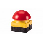 Кнопка аварийного останова ногой или рукой с фиксацией FAK-R/V/KC11/IY, 1н.о.+1н.з., красная