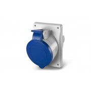 Розетка встраиваемая 2P+E IP44 16A 6h 200-250V 70х87 серия OPTIMA