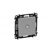 Valena Life - Переключатель со встроенным датчиком движения 160°, алюминий (инд. упаковка)