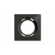 Basic 55 - Лицевая панель для световых сигнализаторов скрытой установки (шато-черный)