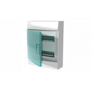 Щиток навесной ABB MISTRAL41 24M (2х12), прозр. дверь, IP41, +PE+N(32 клеммы), 292x257x120мм