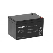 Батарея аккумуляторная Acumax AM12-12, 12V/12Ah, 95(101)x151x98 HxLxW, 3.8kg, 6-9 лет