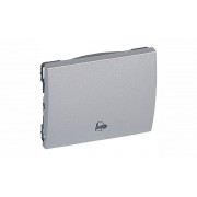 Galea Life - Клавиша для выключателя с пиктограммой звонка, Aluminium