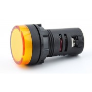 Светосигнальная арматура SK 24VAC/DC, 22мм, IP65, желтая