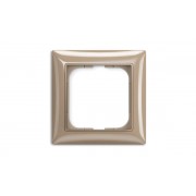 Basic 55 - Рамка на 1 пост (бежевый)