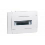 Щиток встраив. Practibox 8М, IP40, белая дверь с прозр. окошком, без клемм N+PE