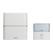 Звонок беспроводной, комп. "Премиум", 30 мелодий, дальность 200m, белый