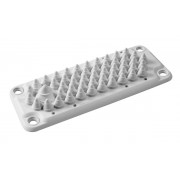 Панель кабельного ввода LMC51, 222x92(FL21)mm, кол-во вход. x диаметр в mm: 50x7_13; 1x15_25, IP54, RAL7035, 4 дюбеля