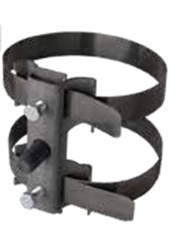 Держатель для труб двойной