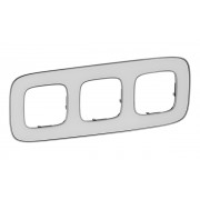 Valena Allure - Рамка 3 поста верт/гориз, зеркало