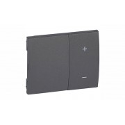 Galea Life - Обрамление для светорегулятора с блокировкой, Dark Bronze