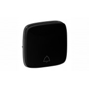 Valena Allure - Лицевая панель для кнопочного выключателя, с символом "звонок", антрацит