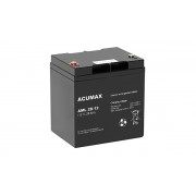 Батарея аккумуляторная Acumax AML28-12, 12V/28Ah, 172(175)x164x125 HxLxW, 9.5kg, 10-12лет