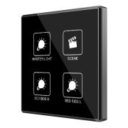 Square TMD / Выключатель сенсорный KNX, 1/2/4/6 кнопок, термодатчик, термостат