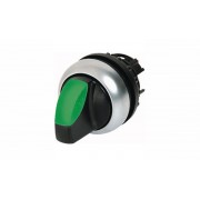 Переключатель 0-I (60o, фикс.) с зел. рукояткой с подсв. Titan M22-WRLK-G, IP66