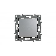 Etika - Выключатель с подсветкой (алюминий)