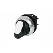 Переключатель I-0-II (40o, возвр.) с белой рукояткой с подсв. Titan M22-WLK3-W, IP67