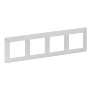 Valena Life - Рамка 4 поста верт/гориз, жемчуг