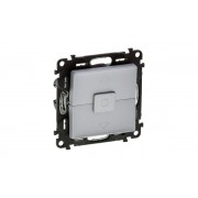 Valena Life - Выключатель кнопочный для управления жалюзи и рольставней, алюминий (инд. упаковка)