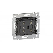 Galea Life - Светорегулятор кнопочный 400 Вт для упр.лампами накал., галог.ламп. 220В, низковольт.