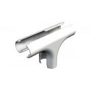 Секция 2953 T M25 LGR Т-образная, трубы Quick-Pipe разъемная, IP44, наружн. ?31,2мм, серый, ПВХ