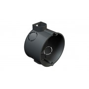 Коробка UG 60 монтажная одинарная, с возможностью объединения в линию, IP20, 7 вводов 20...25мм, глубина 41мм, черный, полистирол