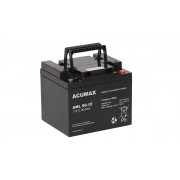 Батарея аккумуляторная Acumax AML50-12, 12V/50Ah, 171x199x166 HxLxW, 14.8kg, 10-12лет