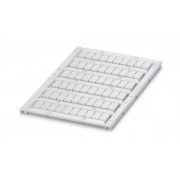 Маркировка для клеммных модулей UCT-TM 6 для клемм 6,2mm, 60 элементов, PC, белая