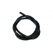 Гибкая спиральная оплетка PE22BK, d=25...100мм, 25м, черный полиэтилен