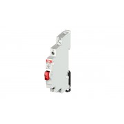 Кнопка E215-16-11C, 1NO+1NC, 16A(250VAC), без фикс., красная кнопка, 0,5M