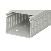 Перфокороб LK4 N 60080, органайзер для шкафов, 60 x 80 мм (глубина х ширина крышки), L=2000мм, RAL 7030 серый