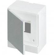 Щиток навесной ABB Basic E BEW401204, 4M, белая дверь, 63A, IP40, 155x180x102mm, PEN-шина