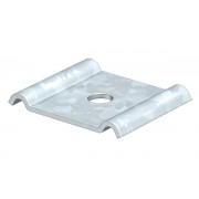 Фиксатор GKS 50 11 FS для подвеса или крепления проволочных лотков к поверхности, с отверстием ?11мм, гальван. оцинк.