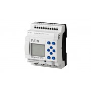 Программируемый логический контроллер EASY-E4-DC-12TC1, 24VDC, 8DI(4AI), 4TO, RTC, Ethernet, ЖКИ