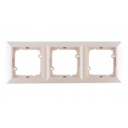 OPAL - Рамка 3 поста, бежевый