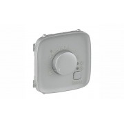 Valena Allure - Лицевая панель комнатного электронного термостата, алюминий