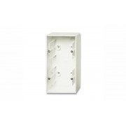 Basic 55 - Коробка для наклад. монтажа 2поста (шале-белый)
