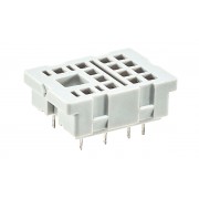 Цоколь SU4D, серый, для печатных плат, для R4N