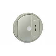 Celiane - Лицевая панель для светорегулятора с индикацией PLC титан