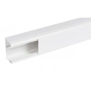 Кабель-канал DLP 50x80, с гибкой крышкой 65мм, белый