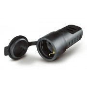 Розетка кабельная SCHUKO 2P+E IP44 16A 200-250V серия UNEL