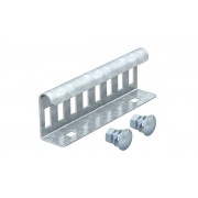 Соединитель LVG 45 FS продольный, для лотков лестничного типа высотой борта 45мм, конв. оцинк.