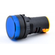 Светосигнальная арматура SK 230VAC, 22мм, IP65, синяя