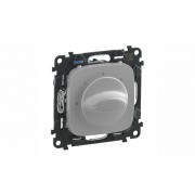 Valena Allure - Выключатель вентилятора 4-х позиционный, до 2.5кВт, алюминий (инд. упаковка)