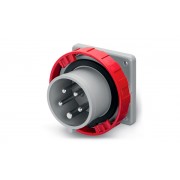 Вилка встраиваемая 3P+N+E IP67 32A 6h 346-415VAC 75х75 серия OPTIMA