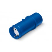 Адаптер прямой Вилка SCHUKO - Розетка 2P+E 16А IP20 серия ADAPTO