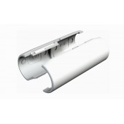 Муфта 2953 M M20 RW соединительная, трубы Quick-Pipe разъемная, IP44, наружн. ?25,5мм, белый, ПВХ