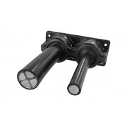 Ввод кабельный MC 2x8_67, IP55, RAL9005, UL94V-0